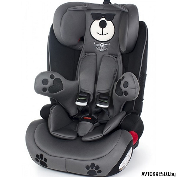 Автокресло Martin Noir Rocky Bob Fix - серое