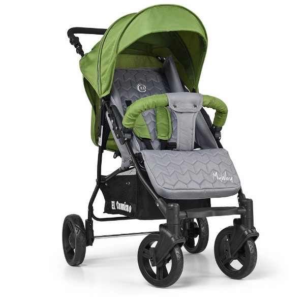 Прогулочная коляска El Camino My Way 1012L - green