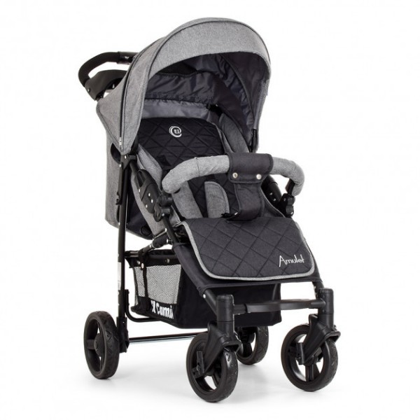 Прогулочная коляска El Camino Amulet ME 1015L - cloud grey
