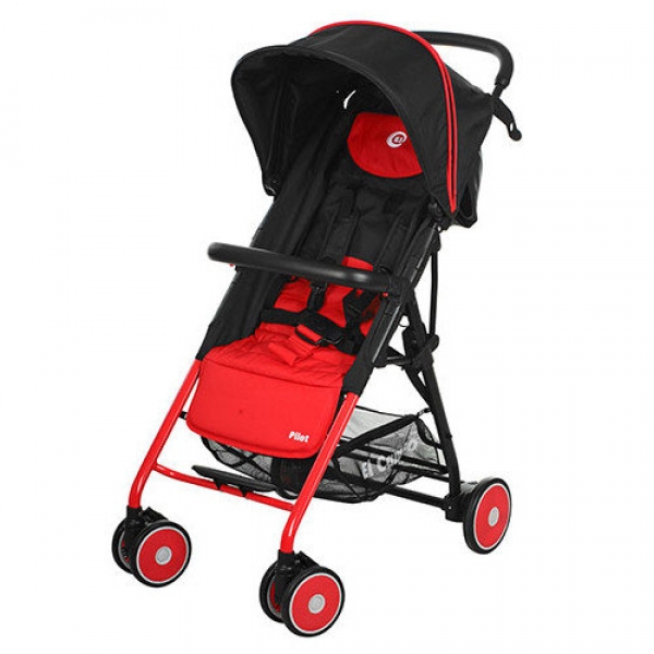 Прогулочная коляска El Camino Pilot M 3294-3 - красный