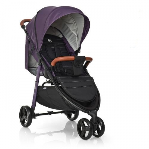 Прогулочная коляска El Camino X3 ME 1025L - plum