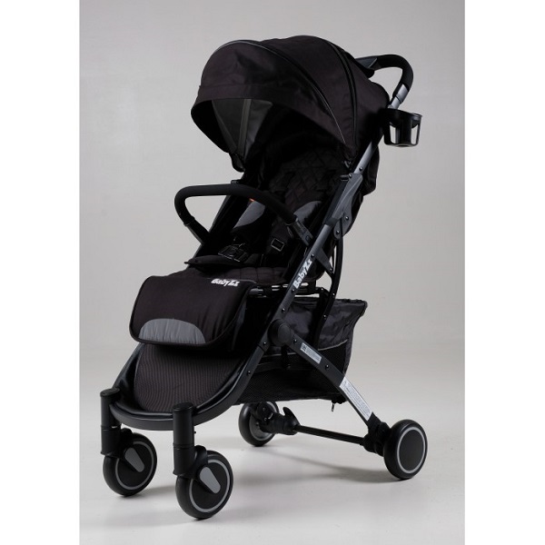 Прогулочная коляска BabyZZ D200 - черный/черная рама