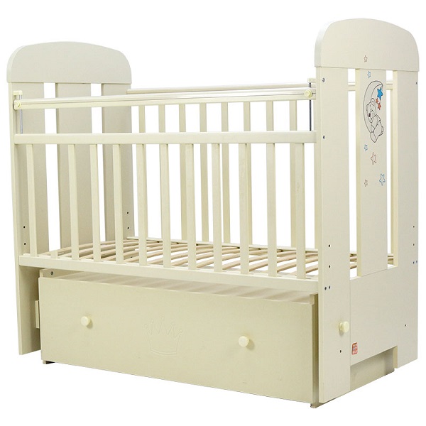 Детская кроватка Топотушки Верона - слоновая кость