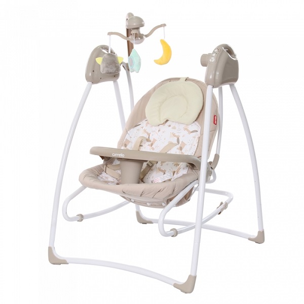 Шезлонг качели Carrello Grazia - fal beige