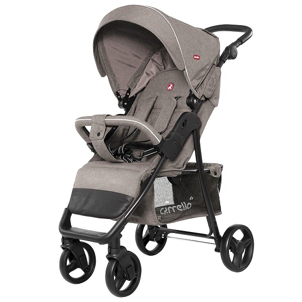 Прогулочная коляска Carrello Quattro 8502/2 черная рама - frost beige