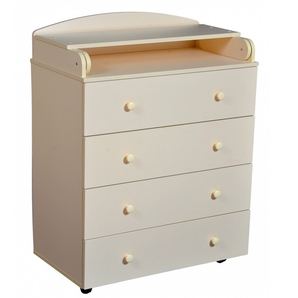 Комод пеленальный Ray Milan 804 ЛДСП - слоновая кость