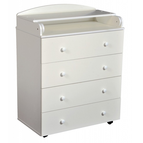 Комод пеленальный Ray Milan 804 ЛДСП - белый