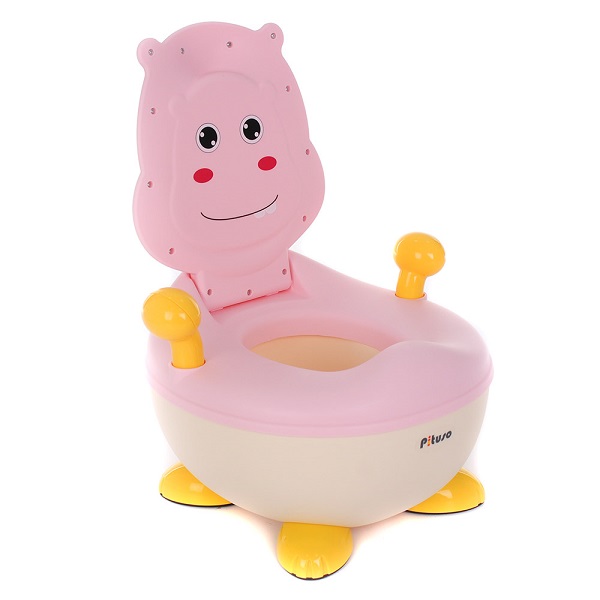 Горшок Pituso Бегемотик - розовый