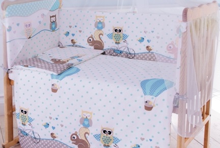 Баю Бай Раздолье 3 предмета - голубой