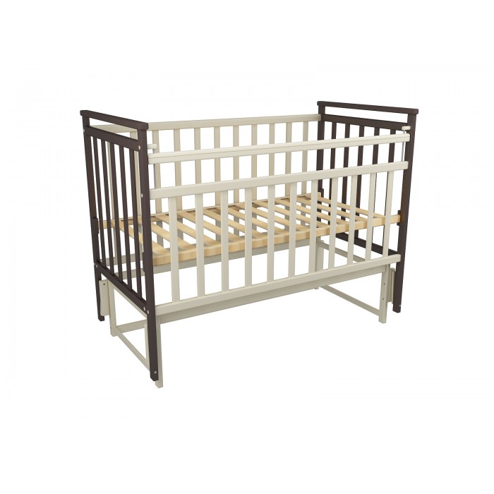 Детская кроватка ФА-М Дарья 2 - венге-белый