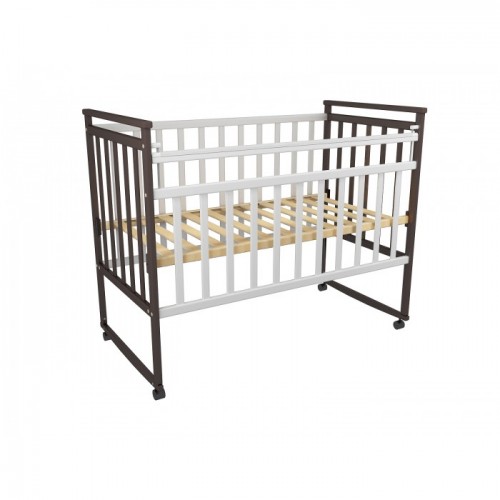 Детская кроватка ФА-М 3 Дарья - венге-белый