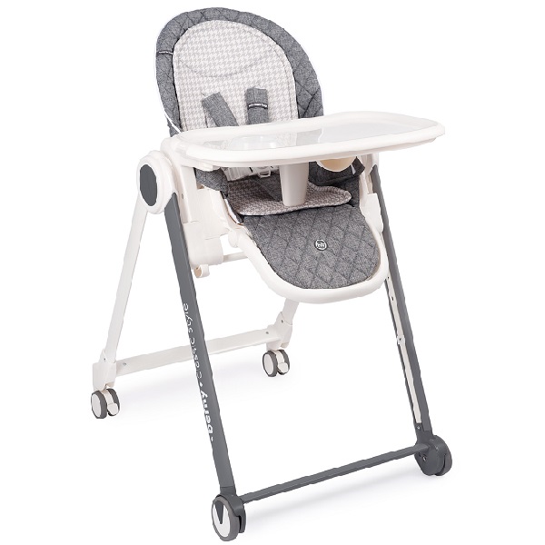 Стульчик для кормления Happy baby Berny Basic - dark grey