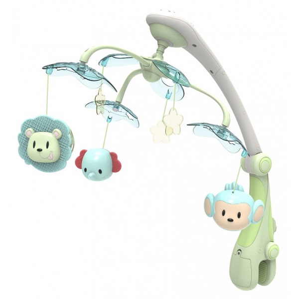 Музыкальная карусель с проектором Baby Mix Джунгли - зеленый