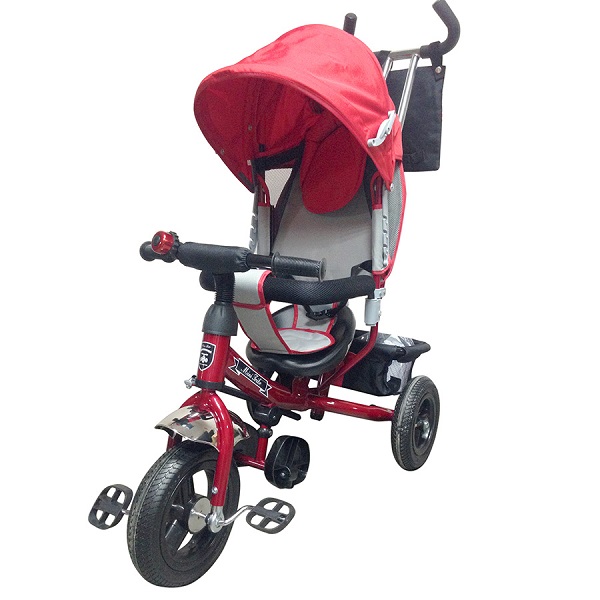 Mini Trike 3-х колесный велосипед 950D надувные колеса - красный