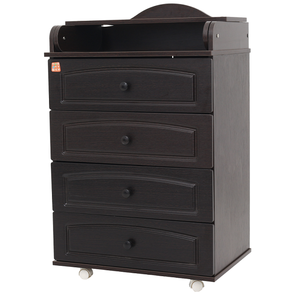 Комод пеленальный Топотушки Ричард 60/4 МДФ - венге