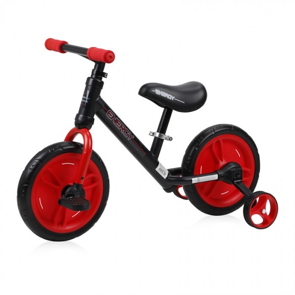 Велосипед-Беговел Lorelli Energy - black red