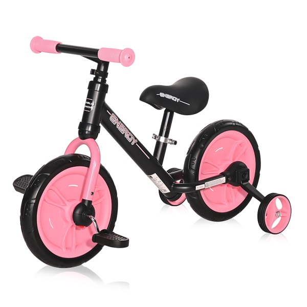 Велосипед-Беговел Lorelli Energy - black pink