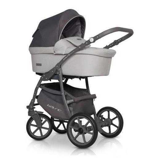 Детская коляска Riko Basic Pastel 3 в 1 - stone