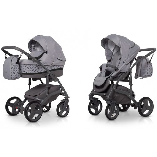 Детская коляска Riko Expander Astro 3 в 1 - 05 carbon