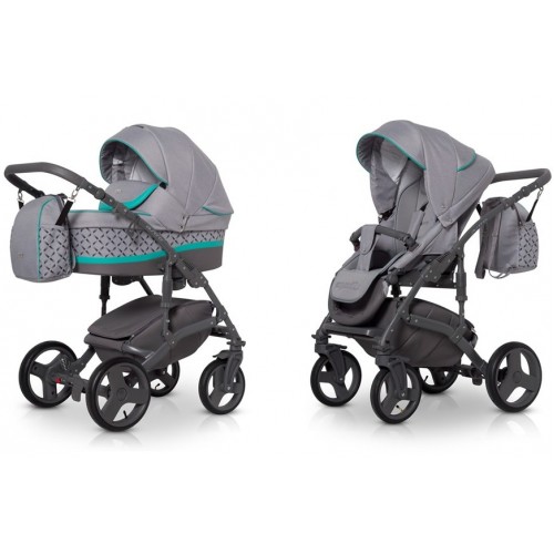 Детская коляска Riko Expander Astro 3 в 1 - 02 malahite