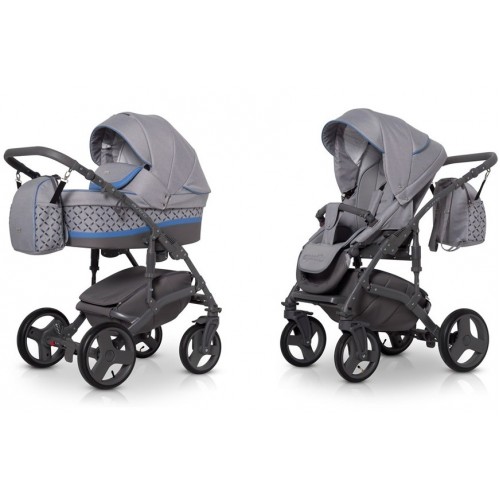 Детская коляска Riko Expander Astro 3 в 1 - 04 saphire