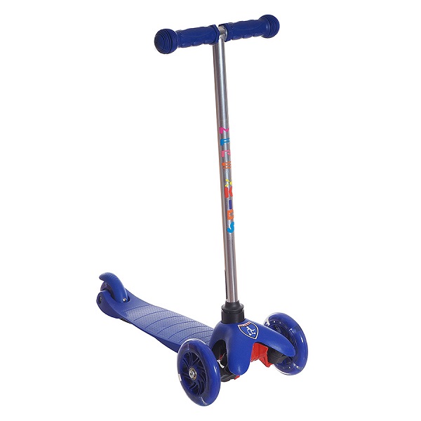 Самокат трехколесный Mars Suncolor Kids Mini light - темно-синий