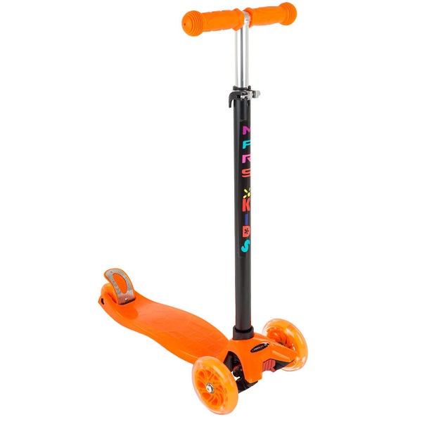 Самокат трехколесный Sucolor Mars Kids Maxi - оранжевый