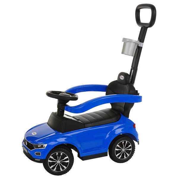 Машинка-каталка Pituso Volkswagen с ручкой - синий