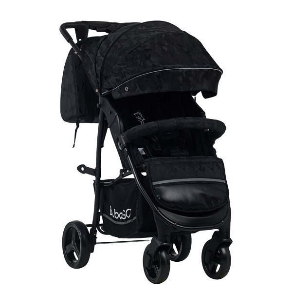 Детская прогулочная коляска BubaGo Model 2 - мистический черный
