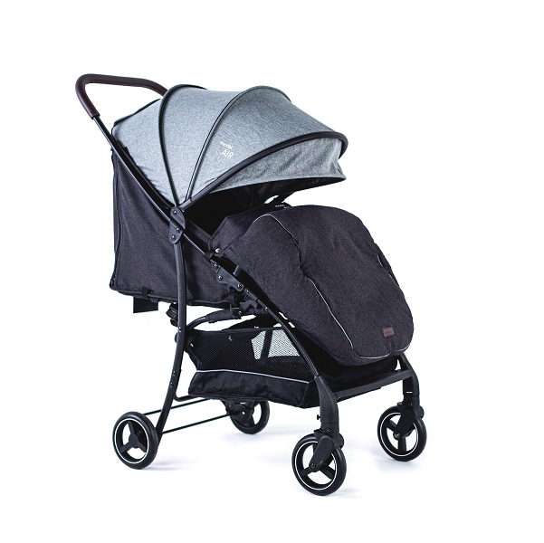 Детская прогулочная коляска BubaGo BG X1 Model Air - grey