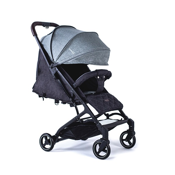 Детская прогулочная коляска BubaGo Model X3 - grey