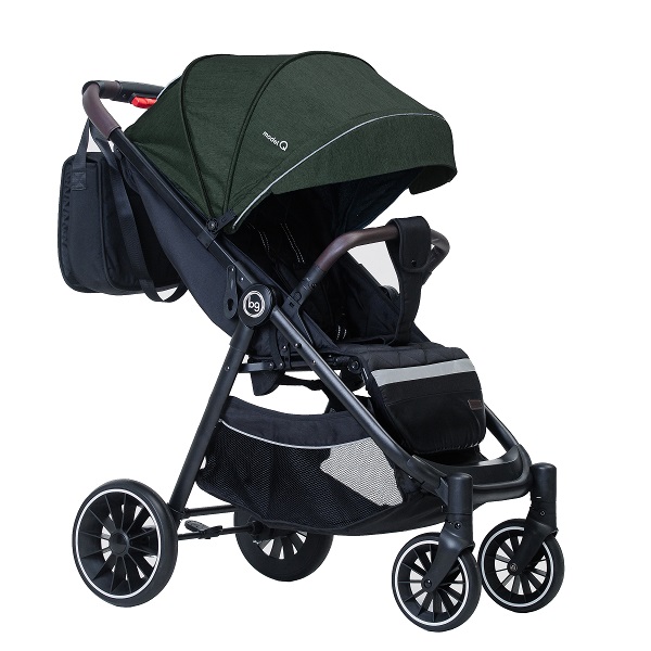 Детская прогулочная коляска BubaGo Model Q - зеленый