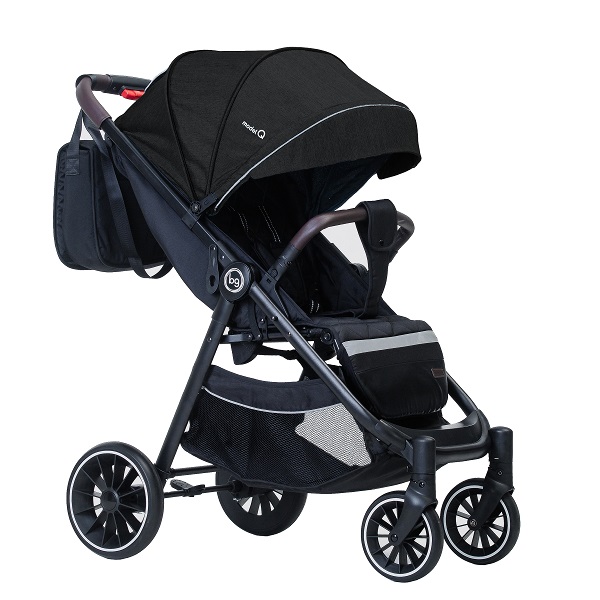 Детская прогулочная коляска BubaGo Model Q - черный