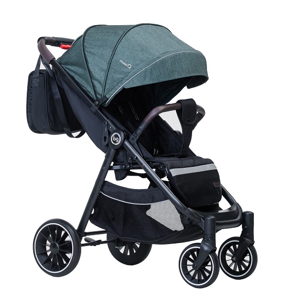 Детская прогулочная коляска BubaGo Model Q - бирюза