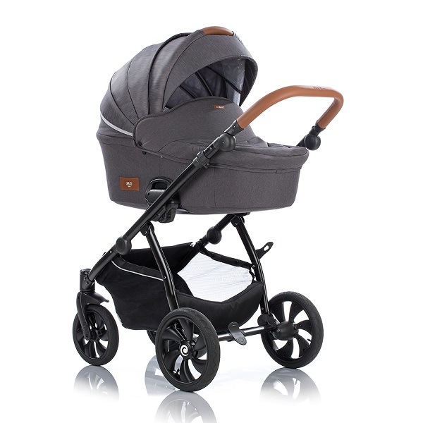 Детская коляска Tutis Aero New 2 в 1 - dark grey (графит)