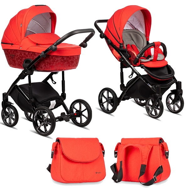 Детская коляска Tutis Viva Life Majestic 2 в 1 - Ruby