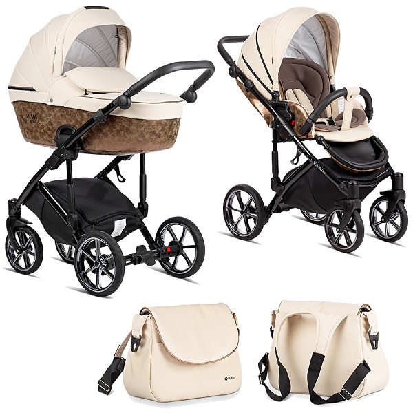 Детская коляска Tutis Viva Life Majestic 2 в 1 - pearl