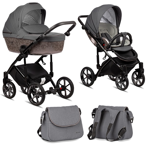 Детская коляска Tutis Viva Life Majestic 2 в 1 - aquamarine