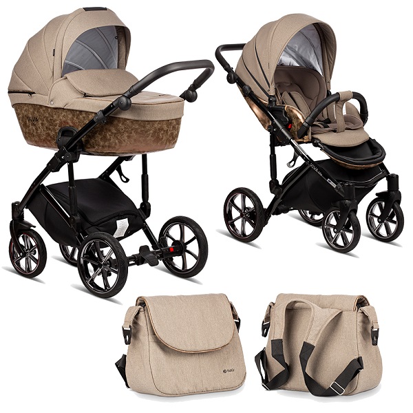 Детская коляска Tutis Viva Life Majestic 2 в 1 - copper