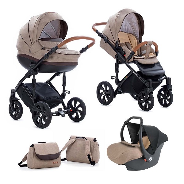 Детская коляска Tutis Mimi Style 3 в 1 - brown