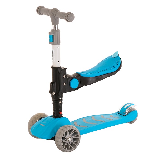 Самокат Pituso 2 в 1 - голубой