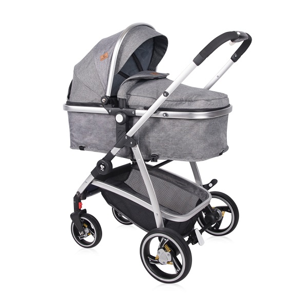 Детская универсальная коляска Lorelli Sola 2 в 1 - grey