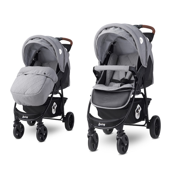 Прогулочная коляска Lorelli Daisy - cool grey