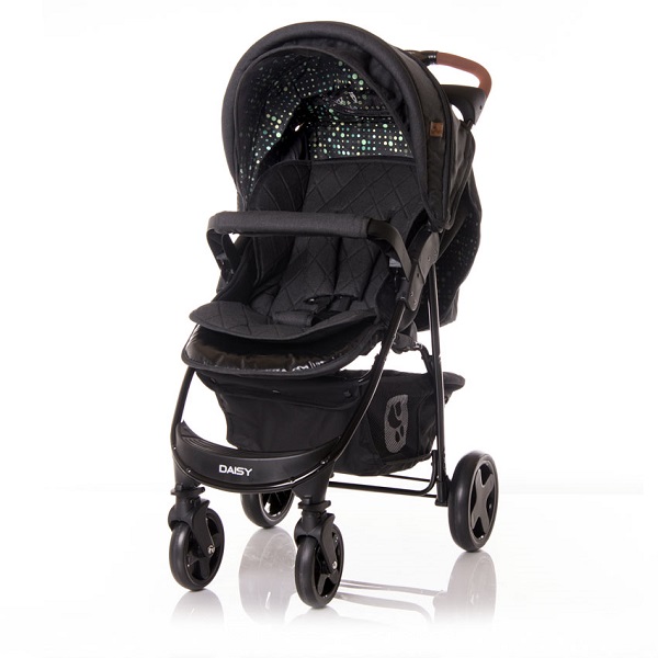 Прогулочная коляска Lorelli Daisy - black circles
