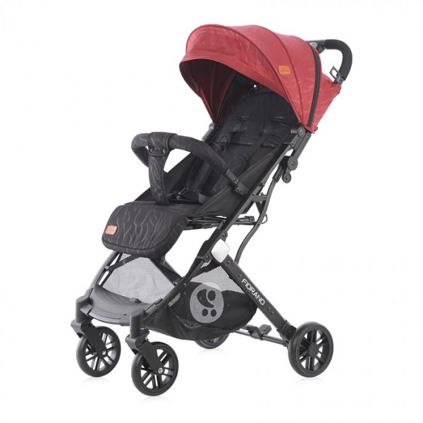 Прогулочная коляска Lorelli Fiorano - red black 2020