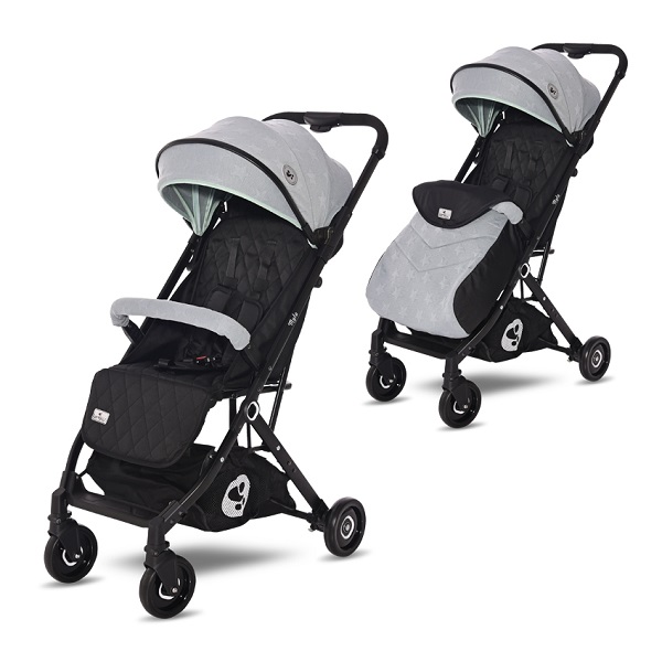 Прогулочная коляска Lorelli Myla - silver blue stars