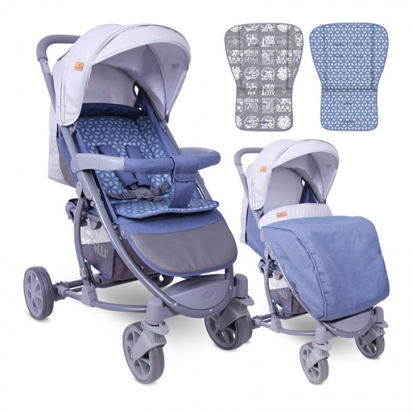 Прогулочная коляска Lorelli S 300 - grey rhombs 2019