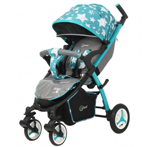 Прогулочная коляска Rant Cosmic - stars aquamarine