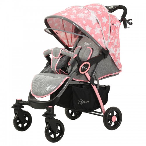 Прогулочная коляска Rant Elen - stars pink
