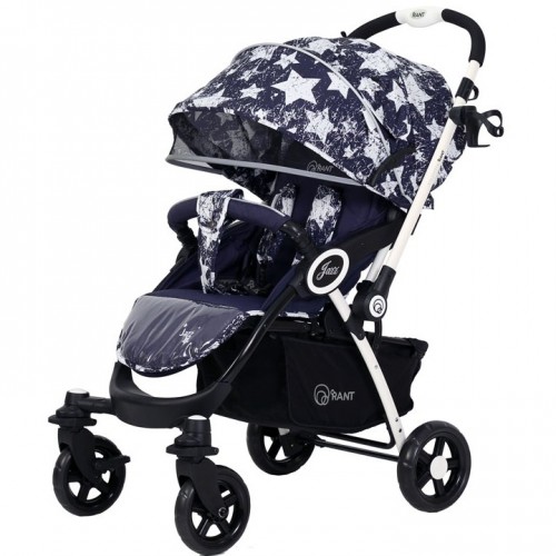 Прогулочная коляска Rant Jazz - stars blue